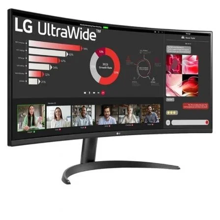 LG 34WR50QK-B Monitor UltraWide Curvo 34 Pulgadas WQHD 100 Hz Negro LG 34WR50QK-B Monitor UltraWide Curvo 34 Pulgadas WQHD 100 Hz Negro